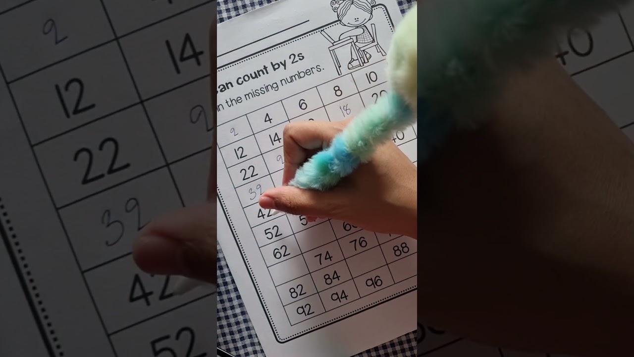 I can count by 2s #printable #mathworksheets #printest #nataliestudio