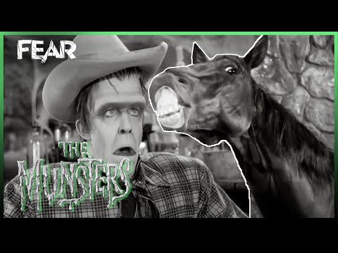 Grandpa Transforms Into A Horse! | The Munsters (TV Series) | Fear