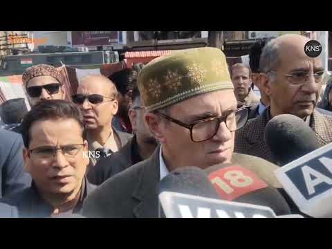 laid the foundation stone of the Babul Sultanul Arifin gate at Rainawari in downtown Srinagar: CM J&K #OmarAbdullah  Says the structure would enhance the area’s appearance.