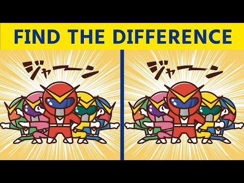 Can You SPOT THE DIFFERENCE!?｜No.116 HERO Clip Arts puzzle