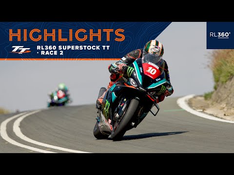 RL360 Superstock TT Race 2 - Highlights | 2023 Isle of Man TT Races