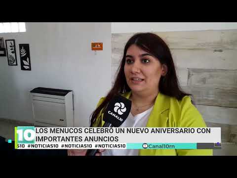 Los Menucos celebró un nuevo aniversario con importantes anuncios