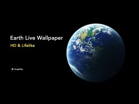 Rotating Earth Wallpaper HD Video