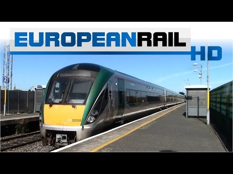 Iarnród Éireann Irish Rail ICR 22000 DMU 22020 passes Drumcondra Station