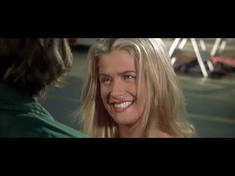 Trailer frame: the 'and then?' drive-thru bit foreshadowed by a brisk needle-drop rhythm