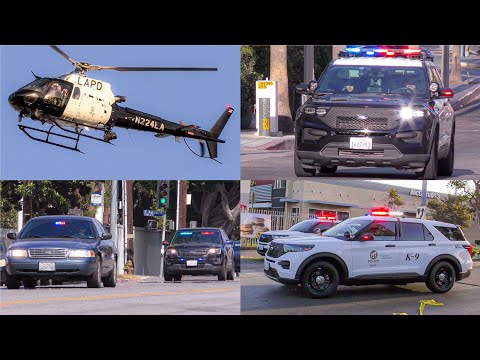 LAPD Responding Code 3 (Compilation 38)