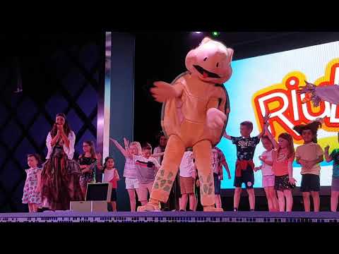 Kids show at Riu Palace Costa Mujeres Mexico