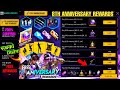 8th Anniversary All Free Rewards Confirm New Event In Free Fire Ff Max New Event Update Today