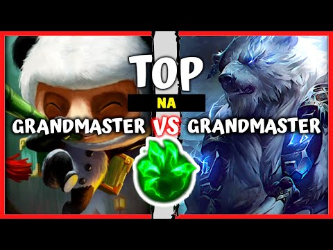 GM Teemo Top vs GM Volibear Main - NA Rank S11