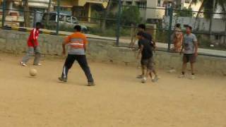 preview picture of video 'Football game @ R R Nagar, Bangalore - 2'