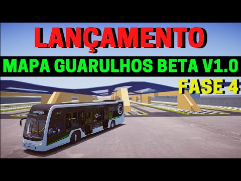 🔴Gameplay Novo Mod Mapa Guarulhos Beta V1.0.0.75 Fase 4 | Proton Bus Simulator | Bus Elétrico