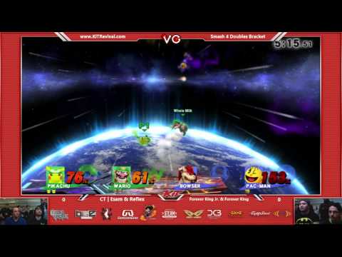 KiT 15 - Reflex & Esam Vs. Forever King & Forever King Jr. SSB4 Doubles - Smash 4 Wii U