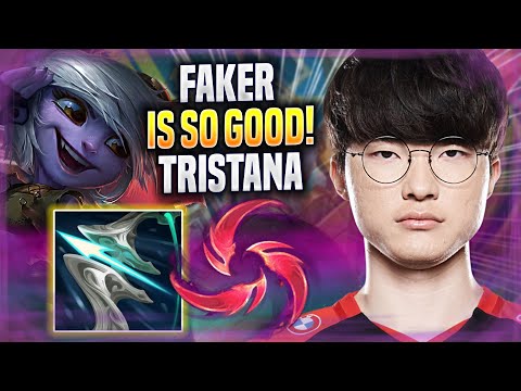 FAKER IS SO GOOD WITH TRISTANA! - T1 Faker Plays Tristana MID vs Ryze! | Season 2022