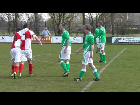3 april 2016 SVF 1 - UVV 1 com 0-5 Doelpunt Nick na schot Munzur (0-3)