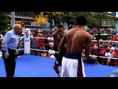 Jose Fonseca Vs Cristobal Ramos I Parque Central, San Jose, Costa Rica 21 de diciembre 2013