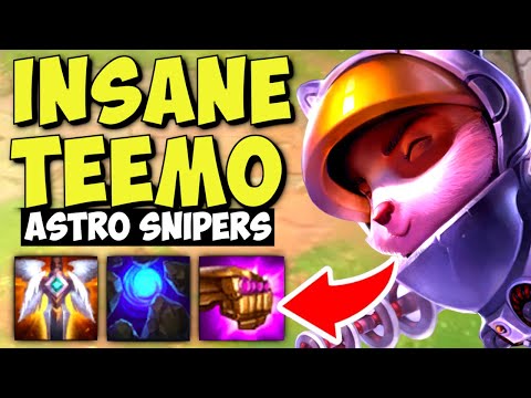 TFT Teemo Is The Best TFT Meta! TFT Galaxies Gameplay - TFT Teemo Carry | Teamfight Tactics Galaxies