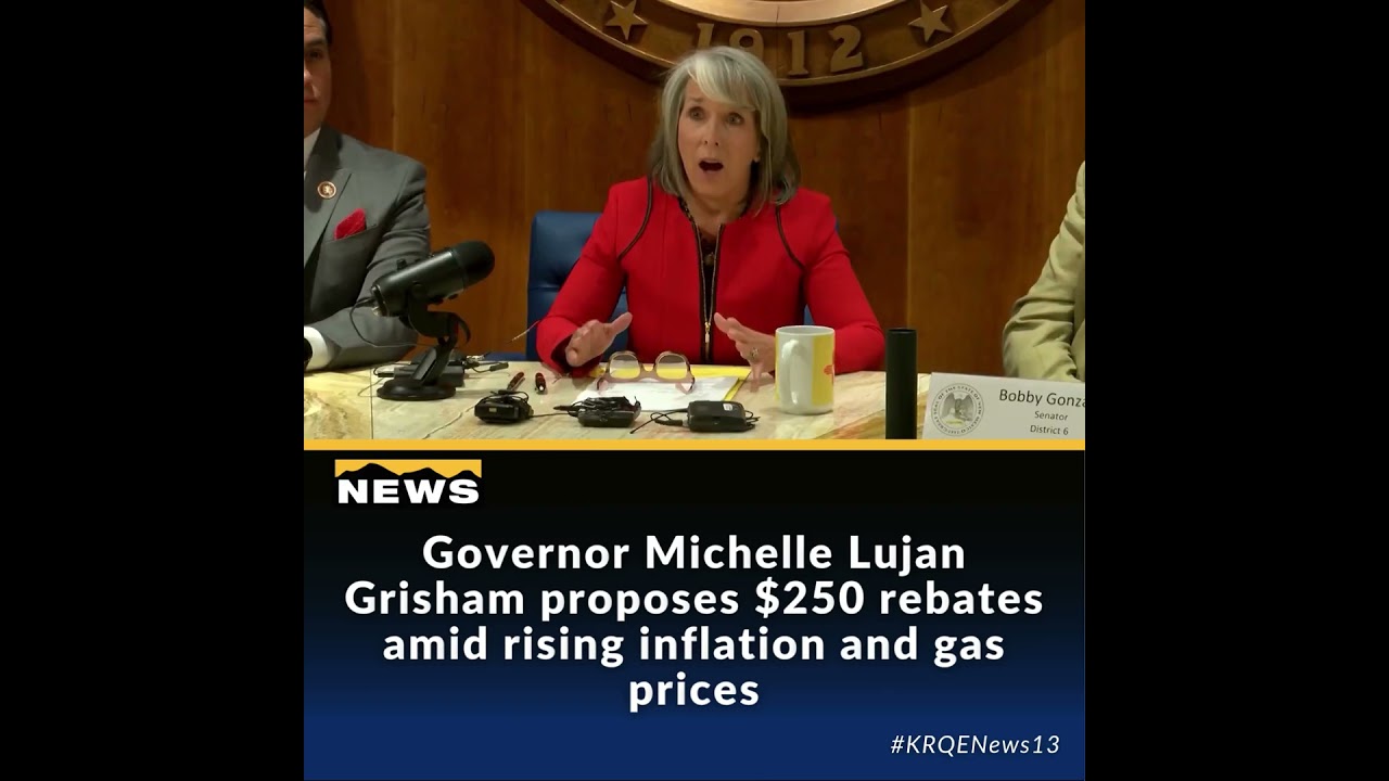 Video: Lujan Grisham proposes $250 rebates amid New Mexico gas price increases