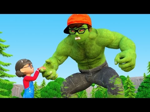 Scary teacher 3d Hero NickHulk vs Siren Head, Giant Zombie, Nick love Tani Funny Gaming