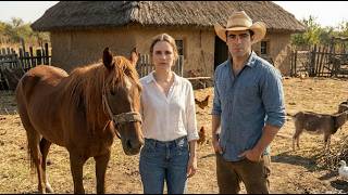 EU POSSO FICAR NA SUA CASA PARA DORMIR , DISSE ELA COM UM CAVALO MAGRO AO FAZENDEIRO DOENTE ...