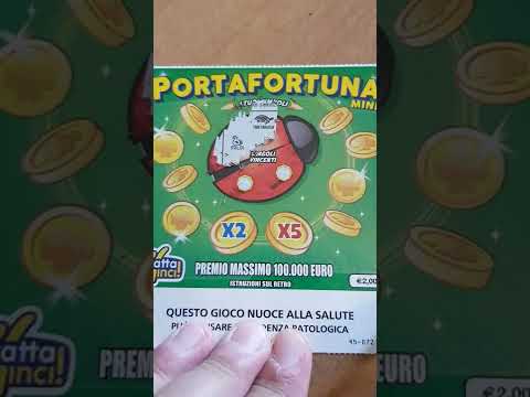 Gratta e Vinci 08-06-2022 Portafortuna Mini #45-072 (vincita?) BUONA GIORNATA A TUTTI VOI!🌧