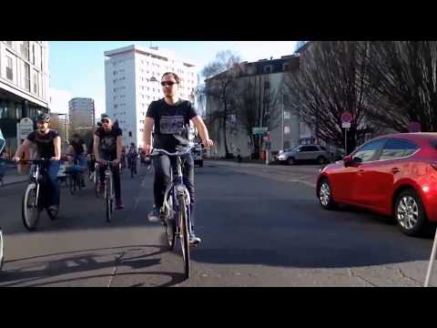10 Jahre Critical Mass Linz im Frühjahr 2017