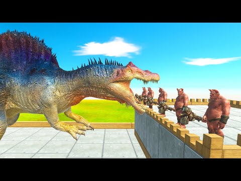 OGRE LORDS TOWER VS EVERY GIANT | ANIMAL REVOLT BATTLE SIMULATOR