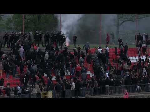 Sukob policije i navijača Crvene zvezde na Čika Dači