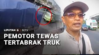 Download lagu Pemotor Tewas Tertabrak Truk | Liputan 6 mp3