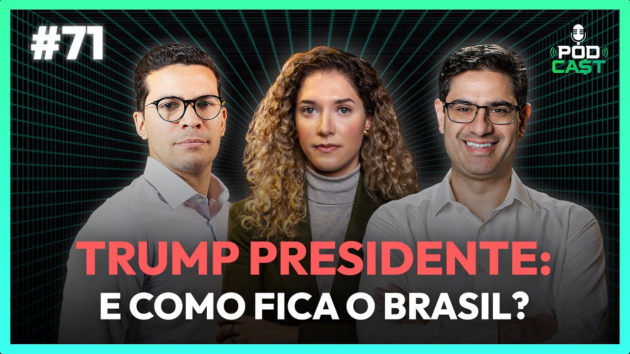 #71 TRUMP de volta na casa branca e decisão de JUROS NO BRASIL | Podca$t