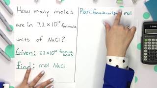 Using Avogadro’s Number | How to Pass Chemistry