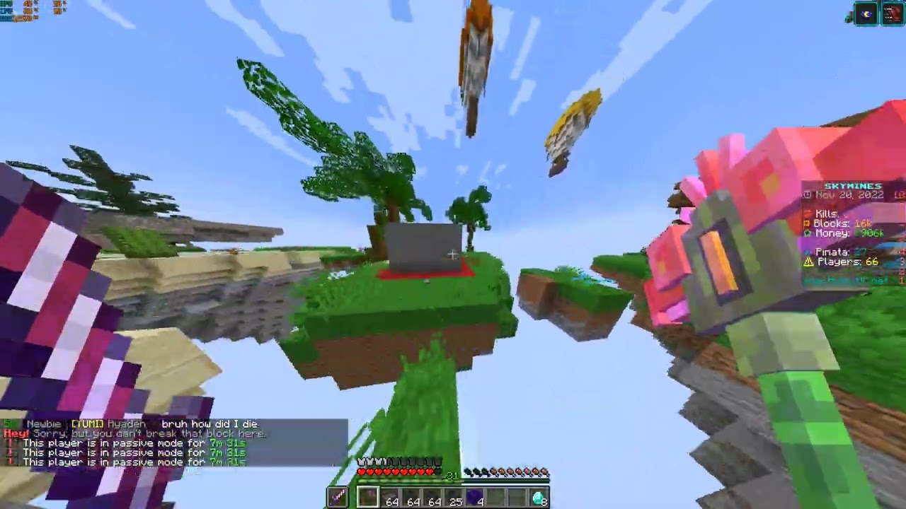 THE BEST SkyMines minecraft server!