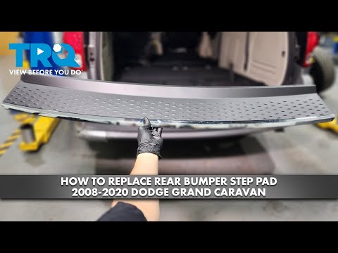 How to Replace Rear Bumper Step Pad 2008-2020 Dodge Grand Caravan