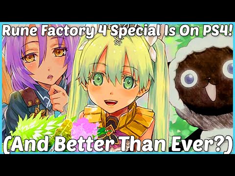 Rune Factory 4 Special Is Better On PS4?! Impressions + Switch Comparison! (also on Xbox One + PC)