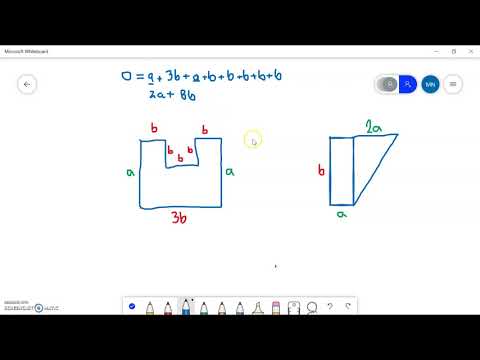 Omkreds og areal af figurer med bogstaver