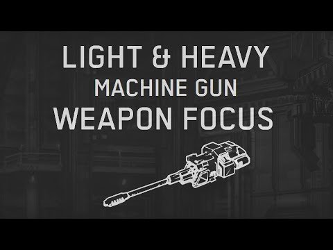 Light and Heavy Machine Gun Weapon Focus - MechWarrior Online