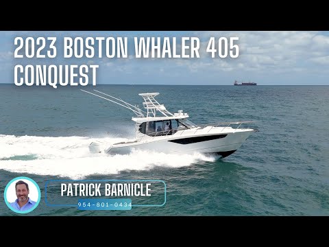 Boston Whaler 405 Conquest video