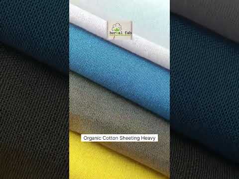 Organic cotton gots dyed fabric, gsm: 100-150 gsm