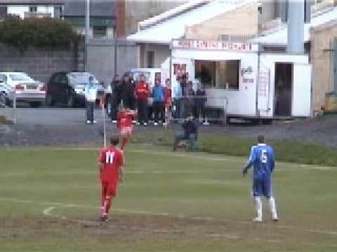 Portadown v Loughgall - first half highlights