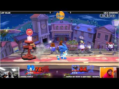 SWBB #55  LoF Blue Sonic vs Vex Kasrani ROB   Losers Finals   Smash Wii U   Singles