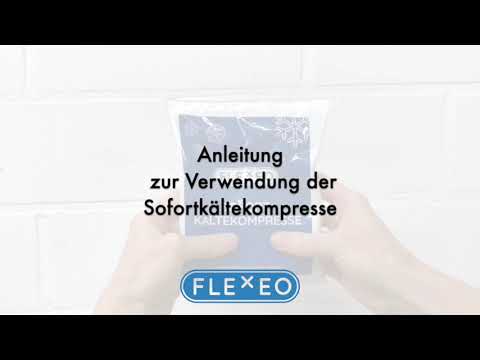 Sofort Kältekompresse Anleitung FLEXEO