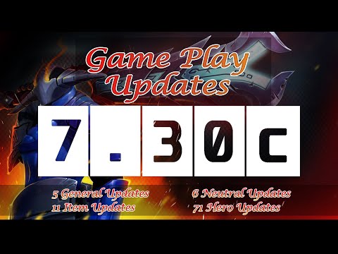 🔥NEW UPDATE🔥 7.30C - DOTA 2 GAMEPLAY