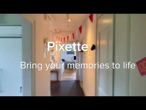 Pixette app demo video