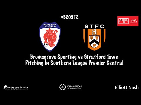 HIGHLIGHTS: Bromsgrove Sporting 1 - 1 Stratford Town