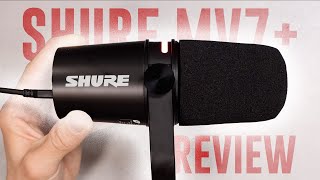Video thumbnail for Shure MV7+ Review / Test (vs. MV7, SM7b, SM58) by Podcastage