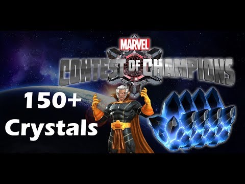 Another crazy over 150 Crystal Opening - Marvel Contest of Champions