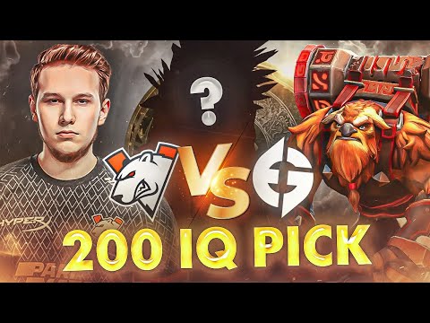 EG vs VP - MID EARTHSHAKER + 200 IQ Carry Surprise Pick The International 10 TI10 DOTA 2
