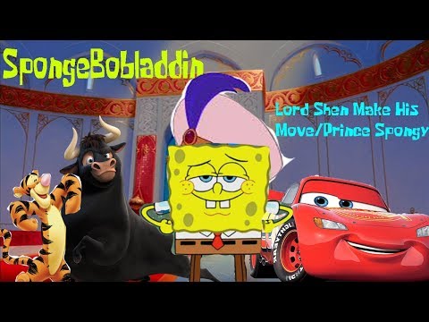 SpongeBobladdin Part 15 - Lord Shen Makes His Move/Prince Spongy