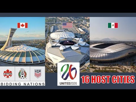 UNITED 2026 World Cup | Stadiums and 16 Host Cities