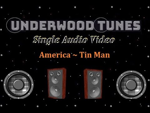 America ~ Tin Man ~ Mono Promo 45 ~ 1974 ~ Single Audio Video