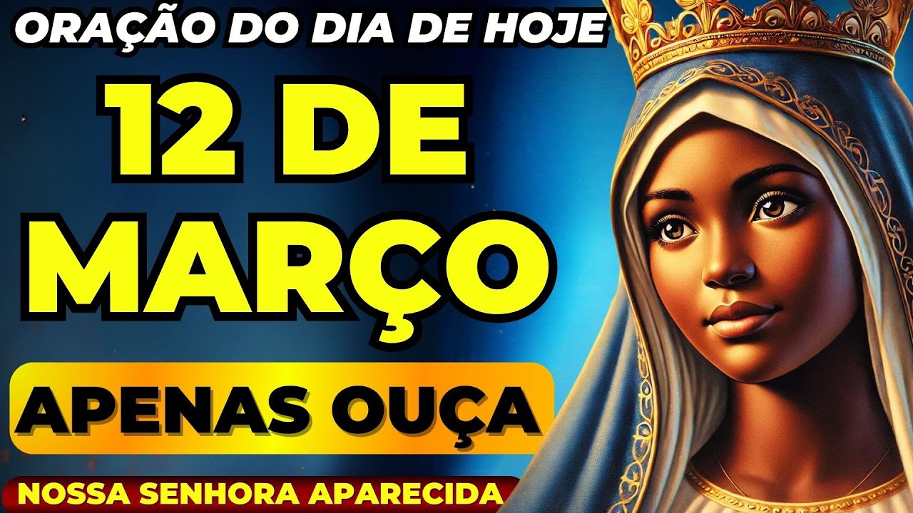 ✨NOSSA SENHORA APARECIDA🙏QUEM OUVE SEMPRE TEM SEU MILAGRE ATENDIDO